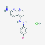 5-[2-(4-fluorophenyl)hydrazinyl]-6,7-dihydro-1,8-naphthyridin-2-amine