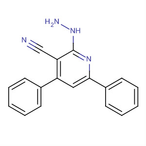 3-Pyridinecarbonitrile, 2-hydrazino-4,6-diphenyl-
