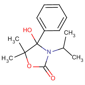2-Oxazolidinone, 4-hydroxy-5,5-dimethyl-3-(1-methylethyl)-4-phenyl-