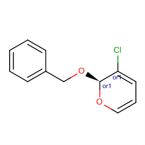 2H-Pyran, 3-chlorotetrahydro-2-(phenylmethoxy)-, cis-