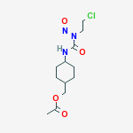 [(1α,4β)-4-[3-(2-Chloroethyl)-3-nitrosoureido]cyclohexyl]acetic acid methyl ester