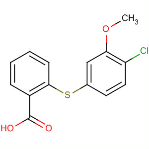 Benzoic acid, 2-[(4-chloro-3-methoxyphenyl)thio]-