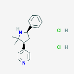4-[(3S,5R)-2,2-dimethyl-5-phenylpyrrolidin-3-yl]pyridine dihydrochloride