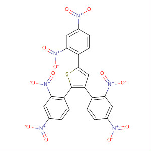 Thiophene, 2,3,5-tris(2,4-dinitrophenyl)-