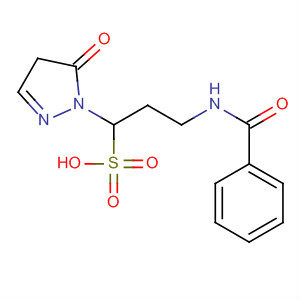 1H-Pyrazole-1-propanesulfonic acid,3-(benzoylamino)-4,5-dihydro-5-oxo-