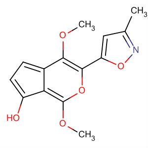 6-Benzofuranol, 4,7-dimethoxy-5-(3-methyl-5-isoxazolyl)-