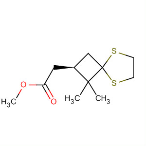 5,8-Dithiaspiro[3.4]octane-2-acetic acid, 1,1-dimethyl-, methyl ester,(S)-