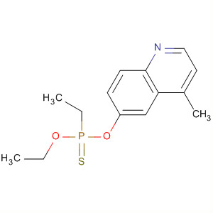 Phosphonothioic acid, ethyl-, O-ethyl O-(4-methyl-6-quinolinyl) ester