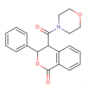 Morpholine,4-[(3,4-dihydro-1-oxo-3-phenyl-1H-2-benzopyran-4-yl)carbonyl]-
