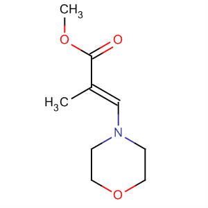 2-Propenoic acid, 2-methyl-3-(4-morpholinyl)-, methyl ester, (E)-