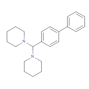 Piperidine, 1,1'-([1,1'-biphenyl]-4-ylmethylene)bis-
