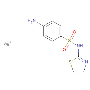 Benzenesulfonamide, 4-amino-N-(4,5-dihydro-2-thiazolyl)-,monosilver(1+) salt