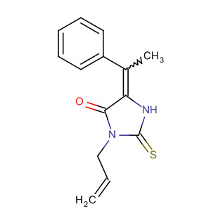 4-Imidazolidinone, 5-(1-phenylethylidene)-3-(2-propenyl)-2-thioxo-