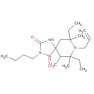 1,3,8-Triazaspiro[4.5]decane-2,4-dione,3-butyl-7,9-diethyl-6,7,9-trimethyl-8-(2-propenyl)-