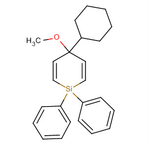 Silacyclohexa-2,5-diene, 4-cyclohexyl-4-methoxy-1,1-diphenyl-