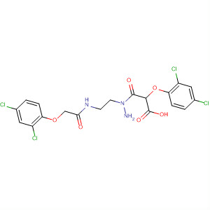 Acetic acid, (2,4-dichlorophenoxy)-,2-[2-[[(2,4-dichlorophenoxy)acetyl]amino]ethyl]hydrazide
