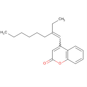 2H-1-Benzopyran-2-one, 4-(2-ethyl-1-octenyl)-