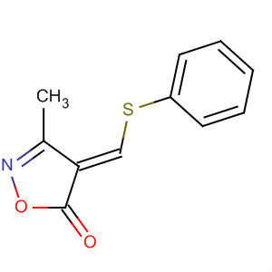 5(4H)-Isoxazolone, 3-methyl-4-[(phenylthio)methylene]-, (E)-