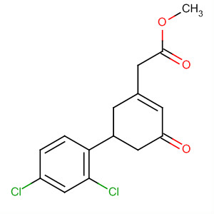 1-Cyclohexene-1-acetic acid, 5-(2,4-dichlorophenyl)-3-oxo-, methylester