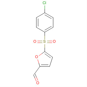 2-Furancarboxaldehyde, 5-[(4-chlorophenyl)sulfonyl]-
