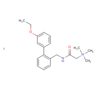 Ethanaminium,2-[[(3-ethoxyphenyl)phenylmethyl]amino]-N,N,N-trimethyl-2-oxo-, iodide