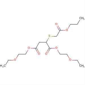 Butanedioic acid, [(2-oxo-2-propoxyethyl)thio]-, bis(2-ethoxyethyl) ester