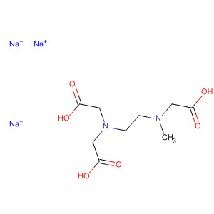 Glycine, N-[2-[bis(carboxymethyl)amino]ethyl]-N-methyl-, trisodium salt