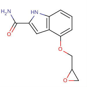 1H-Indole-2-carboxamide, 4-(oxiranylmethoxy)-