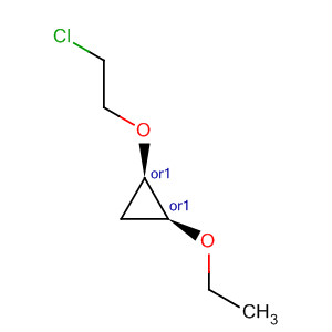 Cyclopropane, 1-(2-chloroethoxy)-2-ethoxy-, cis-