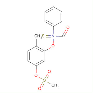 Carbamothioic acid, phenyl-, S-[2-methyl-5-[(methylsulfonyl)oxy]phenyl]ester