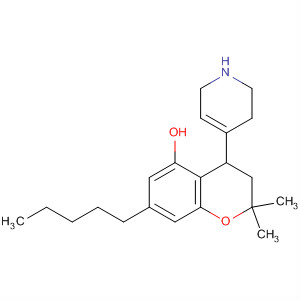 2H-1-Benzopyran-5-ol,3,4-dihydro-2,2-dimethyl-7-pentyl-4-(1,2,3,6-tetrahydro-4-pyridinyl)-