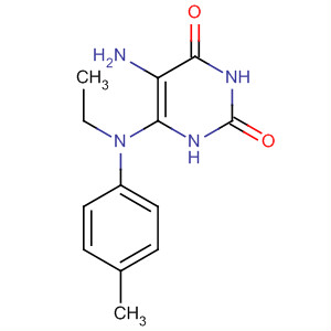 2,4(1H,3H)-Pyrimidinedione, 5-amino-6-[ethyl(4-methylphenyl)amino]-