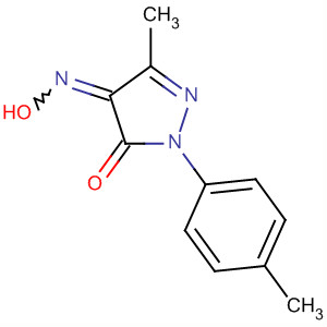 1H-Pyrazole-4,5-dione, 3-methyl-1-(4-methylphenyl)-, 4-oxime, (E)-