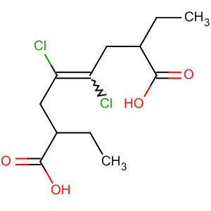 4-Octenedioic acid, 4,5-dichloro-2,7-diethyl-