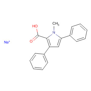1H-Pyrrole-2-carboxylic acid, 1-methyl-3,5-diphenyl-, sodium salt