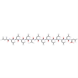 L-Leucine,L-leucyl-L-leucyl-L-leucyl-L-leucyl-L-leucyl-L-valyl-L-leucyl-L-leucyl-L-leucyl-L-leucyl-L-leucyl-L-leucyl-L-leucyl-