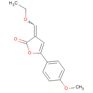 2(3H)-Furanone, 3-(ethoxymethylene)-5-(4-methoxyphenyl)-