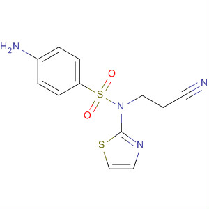 Benzenesulfonamide, 4-amino-N-(2-cyanoethyl)-N-2-thiazolyl-