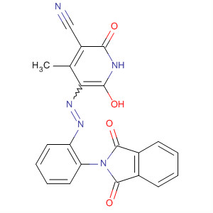 3-Pyridinecarbonitrile,5-[[2-(1,3-dihydro-1,3-dioxo-2H-isoindol-2-yl)phenyl]azo]-1,2-dihydro-6-hydroxy-4-methyl-2-oxo-