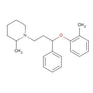 Piperidine, 2-methyl-1-[3-(2-methylphenoxy)-3-phenylpropyl]-
