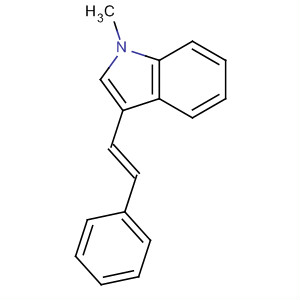 1H-Indole, 1-methyl-3-(2-phenylethenyl)-, (E)-