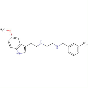 1,2-Ethanediamine,N-[2-(5-methoxy-1H-indol-3-yl)ethyl]-N'-[(3-methylphenyl)methyl]-