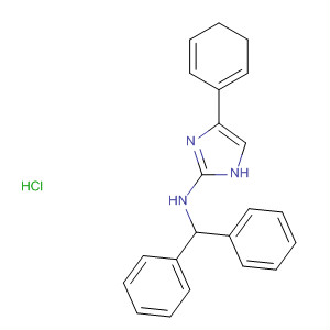 1H-Imidazol-2-amine, N-(diphenylmethyl)-4,5-dihydro-4-phenyl-,monohydrochloride