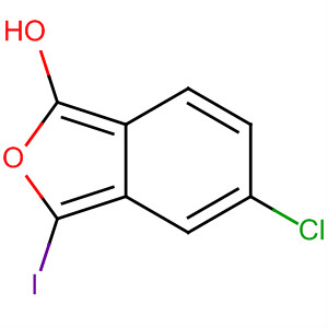 2-Benzofuranol, 5-chloro-3-iodo-