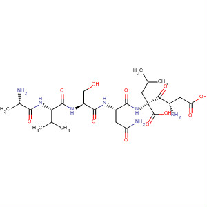 L-Leucine, L-alanyl-L-valyl-L-seryl-L-asparaginyl-L-a-aspartyl-