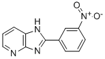 2-(3-Nitrophenyl)-1H-imidazo(4,5-b)pyridine