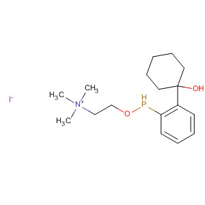 Ethanaminium,2-[[(1-hydroxycyclohexyl)phenylphosphinyl]oxy]-N,N,N-trimethyl-, iodide