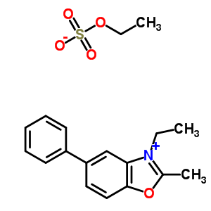 3-Ethyl-2-methyl-5-phenyl-1,3-benzoxazol-3-ium ethyl sulfate