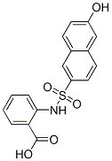 2-(2-hydroxynaphthalene-6-sulfonamido)benzoic acid
