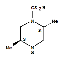 (2R,5S)-2,5-dimethylpiperazine-1-carbodithioic acid
